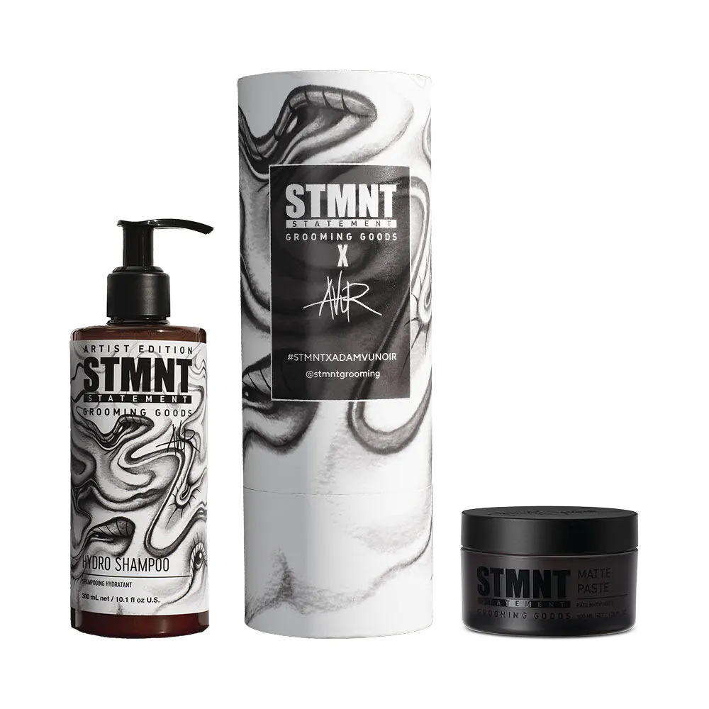 STMNT Artist Edition set: matirajuća pasta + hidratantni šampon