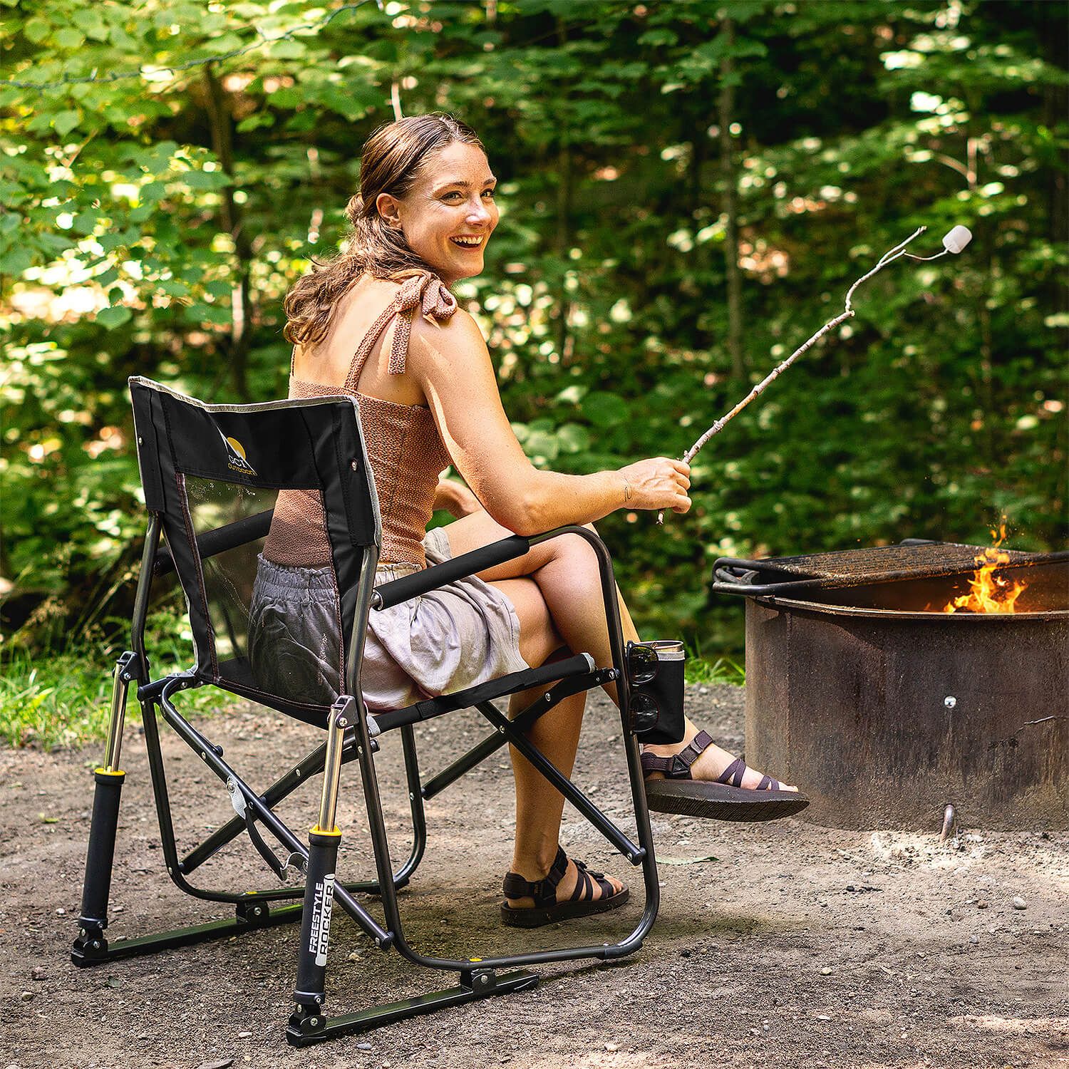 Freestyle Rocker Schaukel-Campingstuhl
