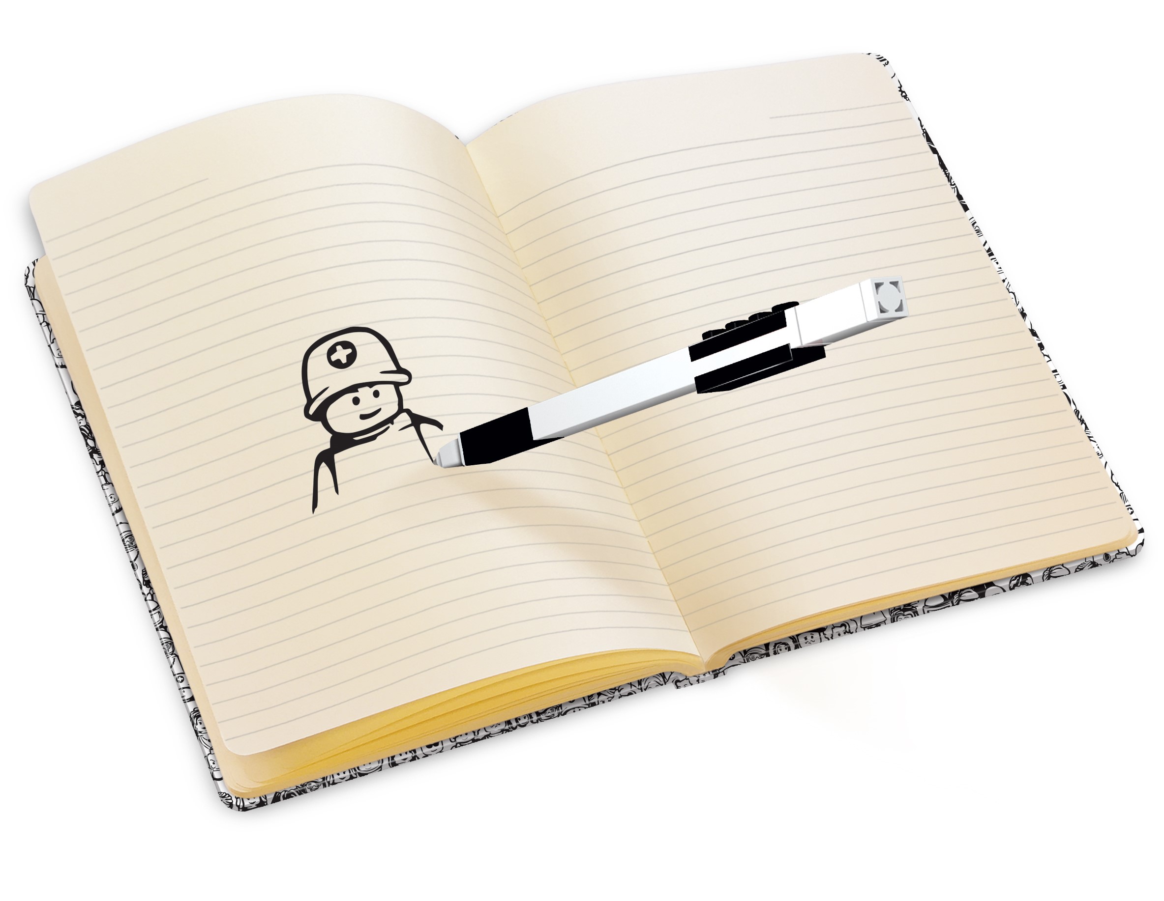 Mini Figure Notebook with gel pen 5006295