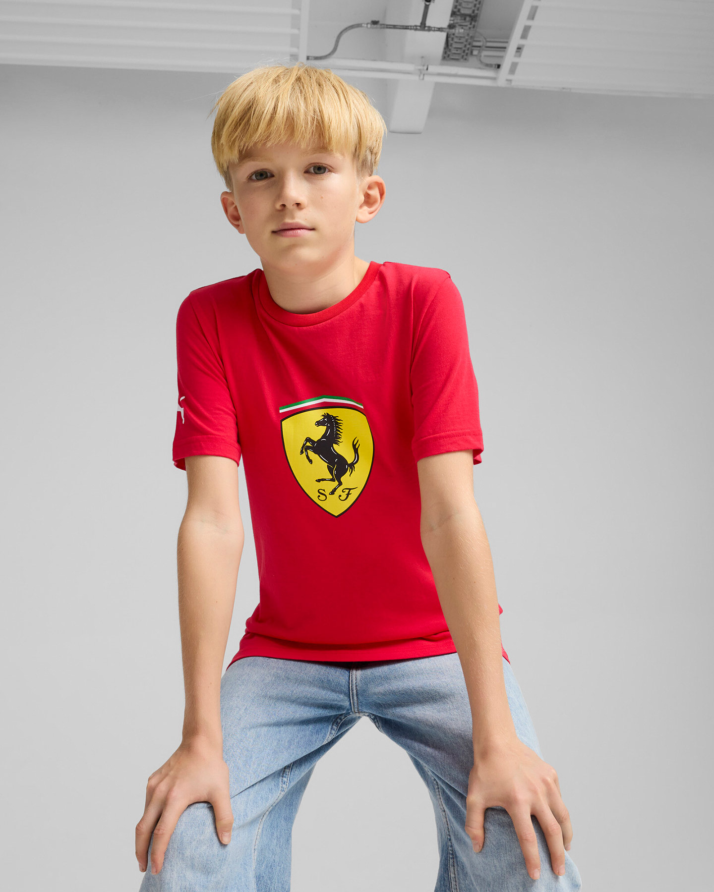 Fanwear Puma Colored Big Shield Jr 630435-02