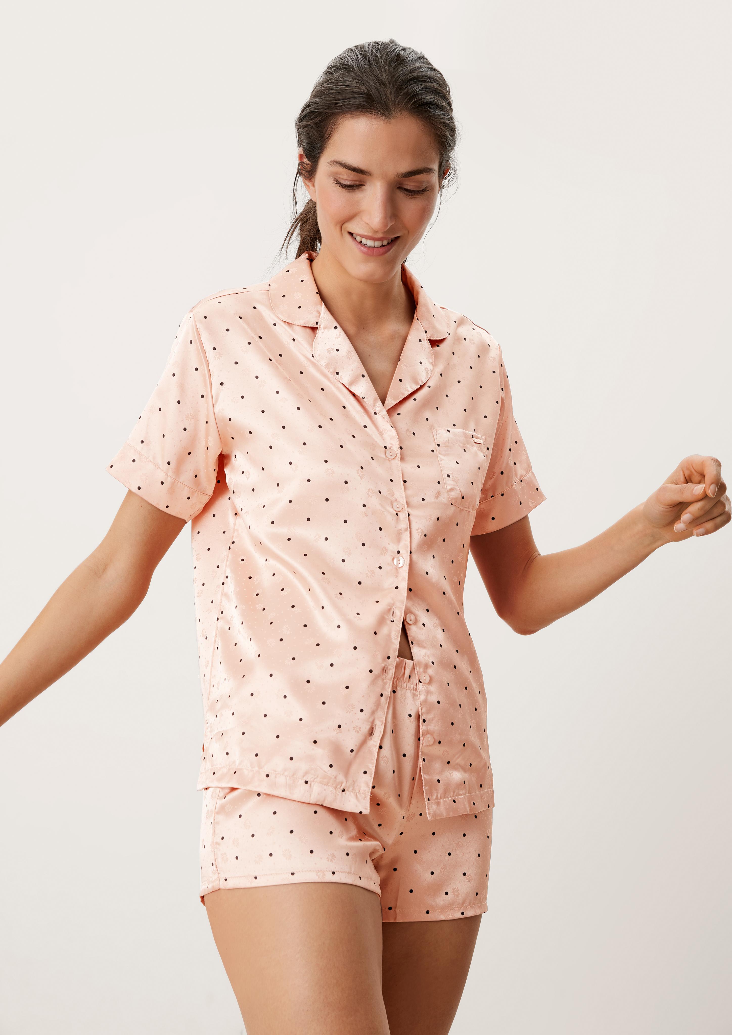 Kurzer Satin-Pyjama  531.899.239.27787-8024