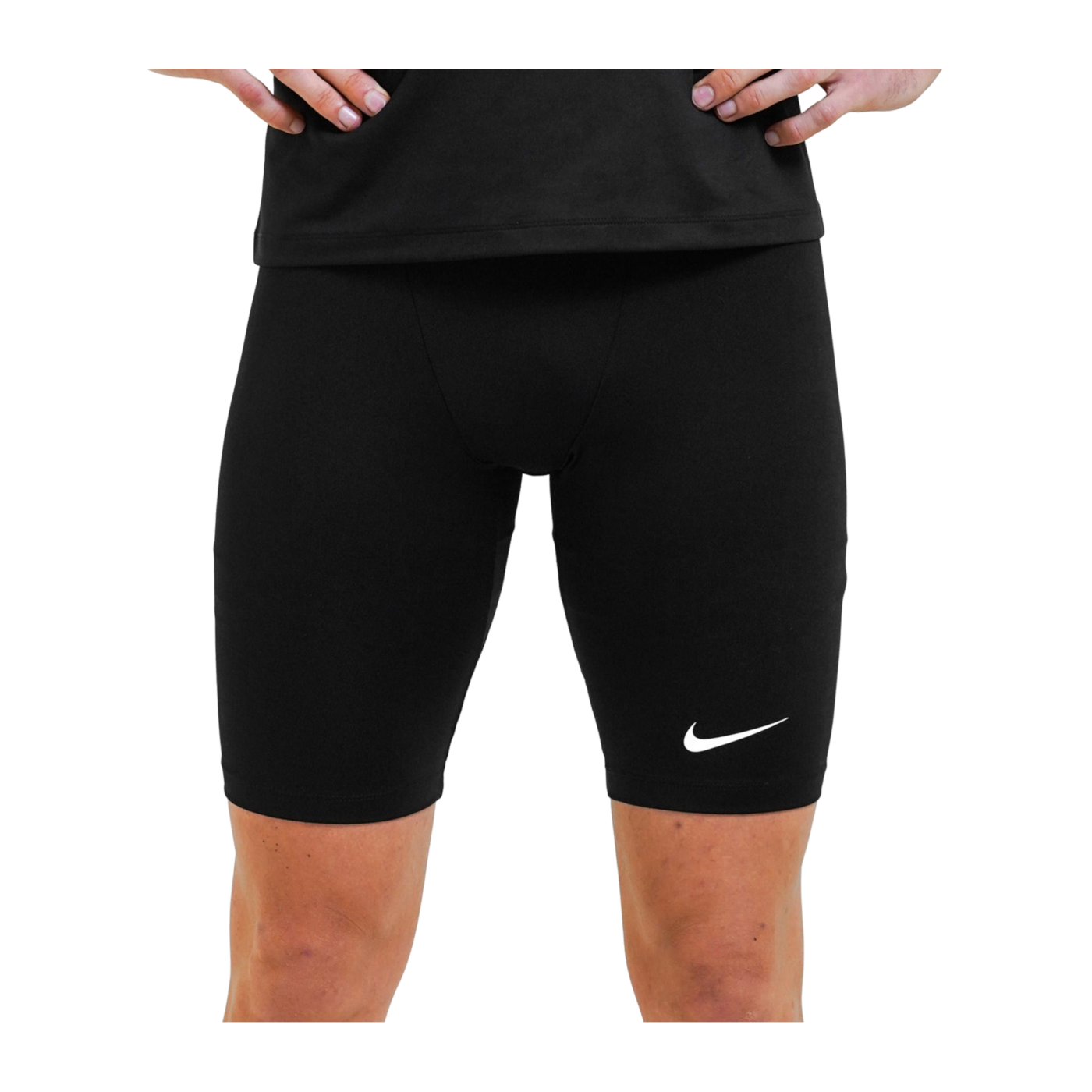 Nike Stock Short Running Schwarz F010