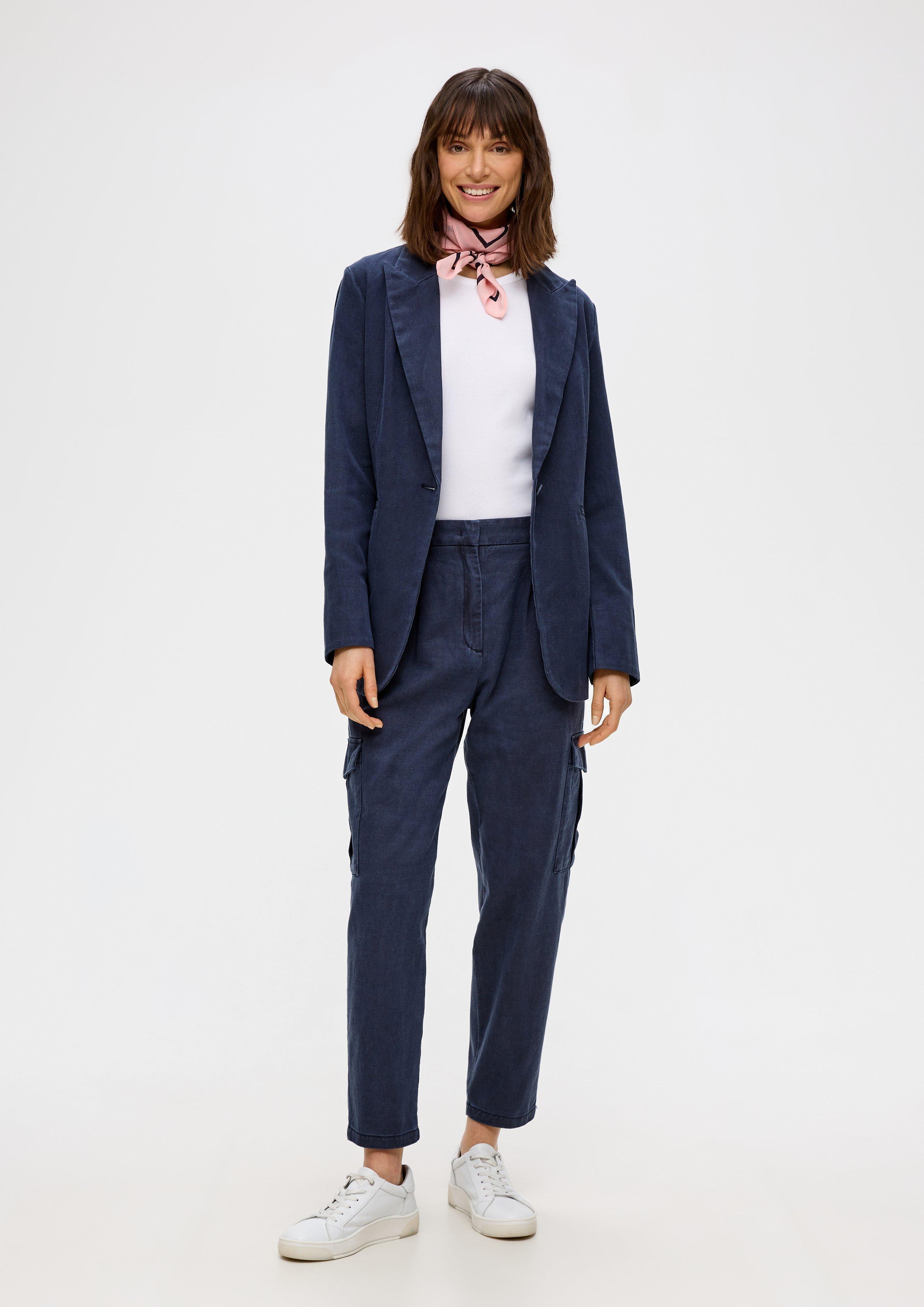 Relaxed: Cargohose aus Twill  2143811-5959