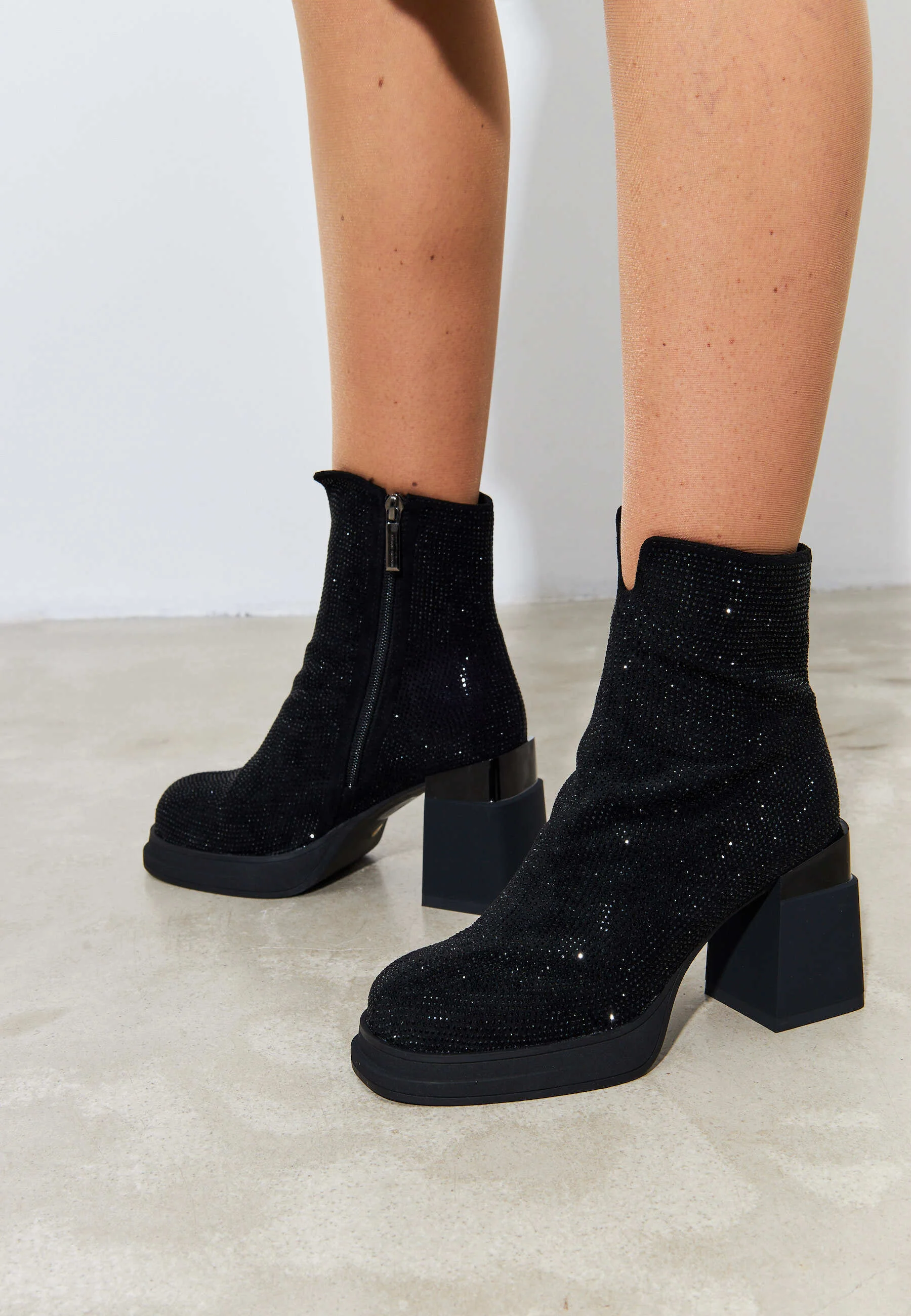 Cesare Gaspari BLOCK HEEL - Botines con plataforma