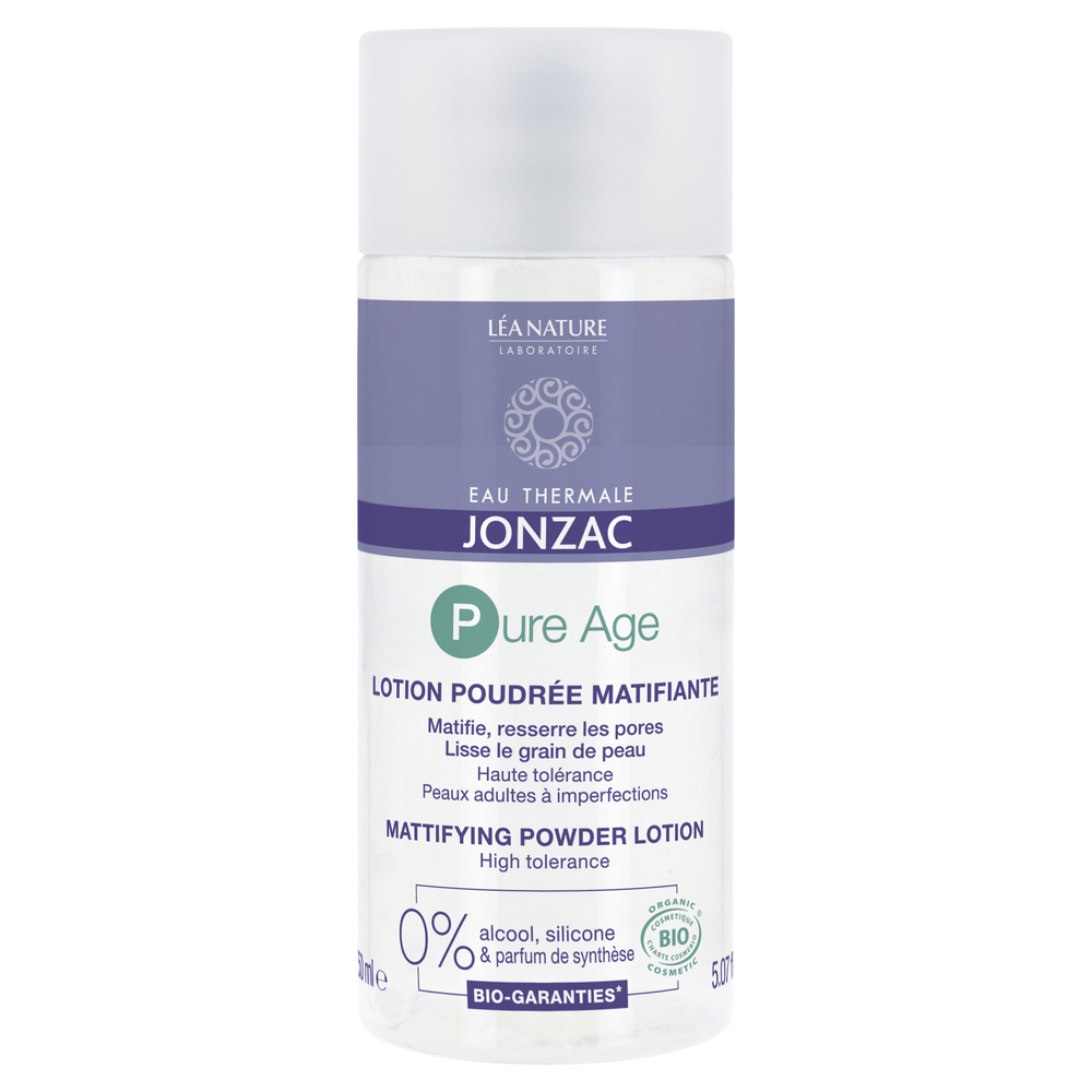 eau thermale jonzac Lotion poudrée matifiante Lotion