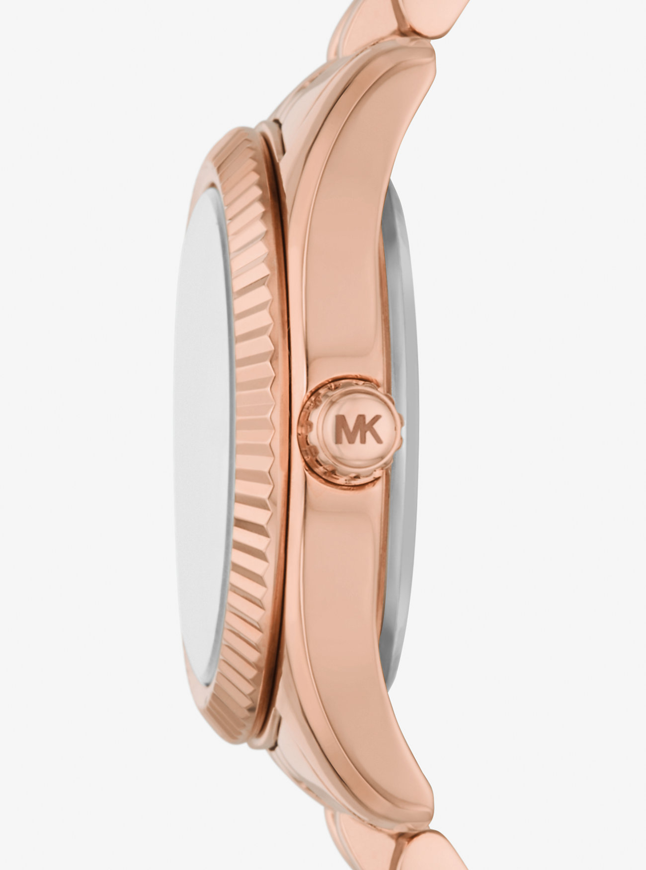 Petite Lexington Pavé roségullfarget klokke - ROSÉGULL