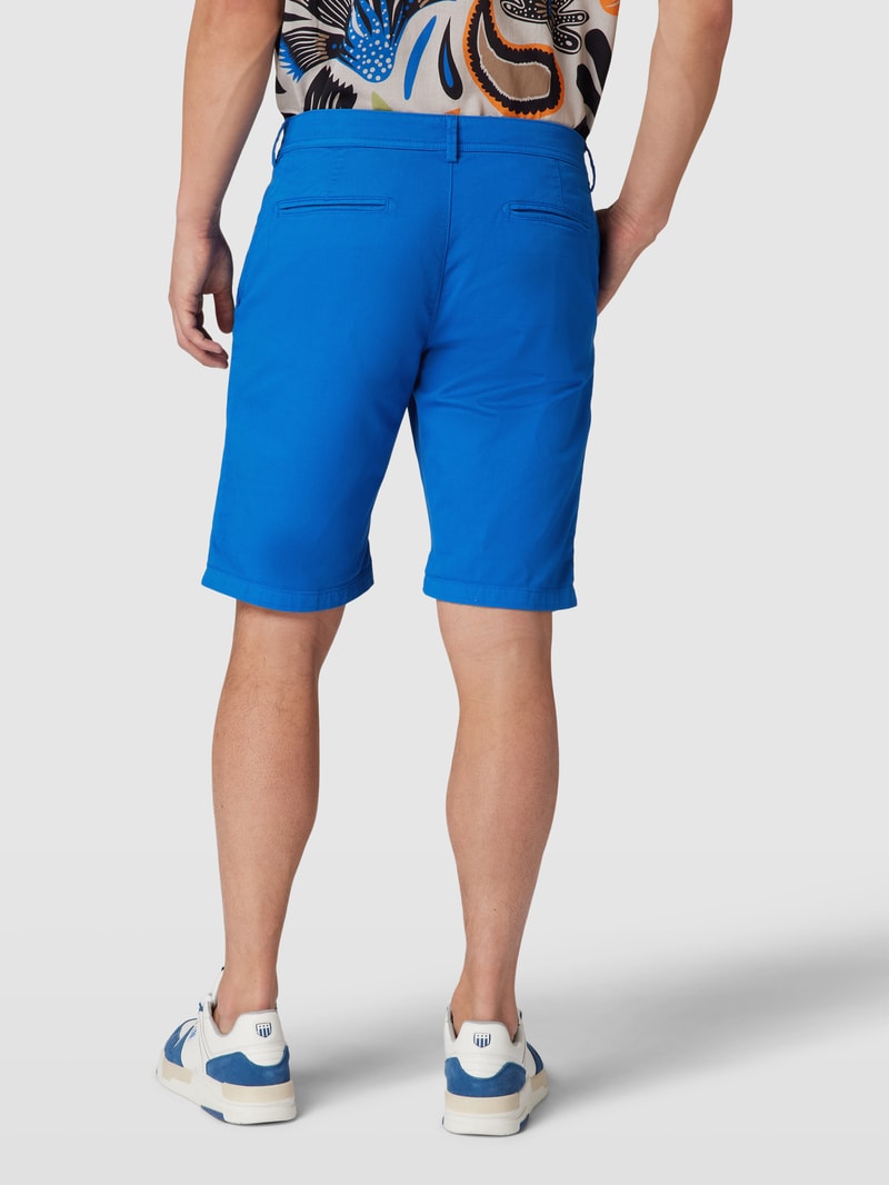 Bermudas mit französischen Eingrifftaschen in royalblau