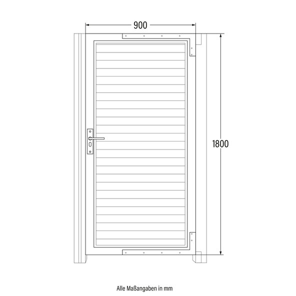 WPC Gartentor CALLATOR