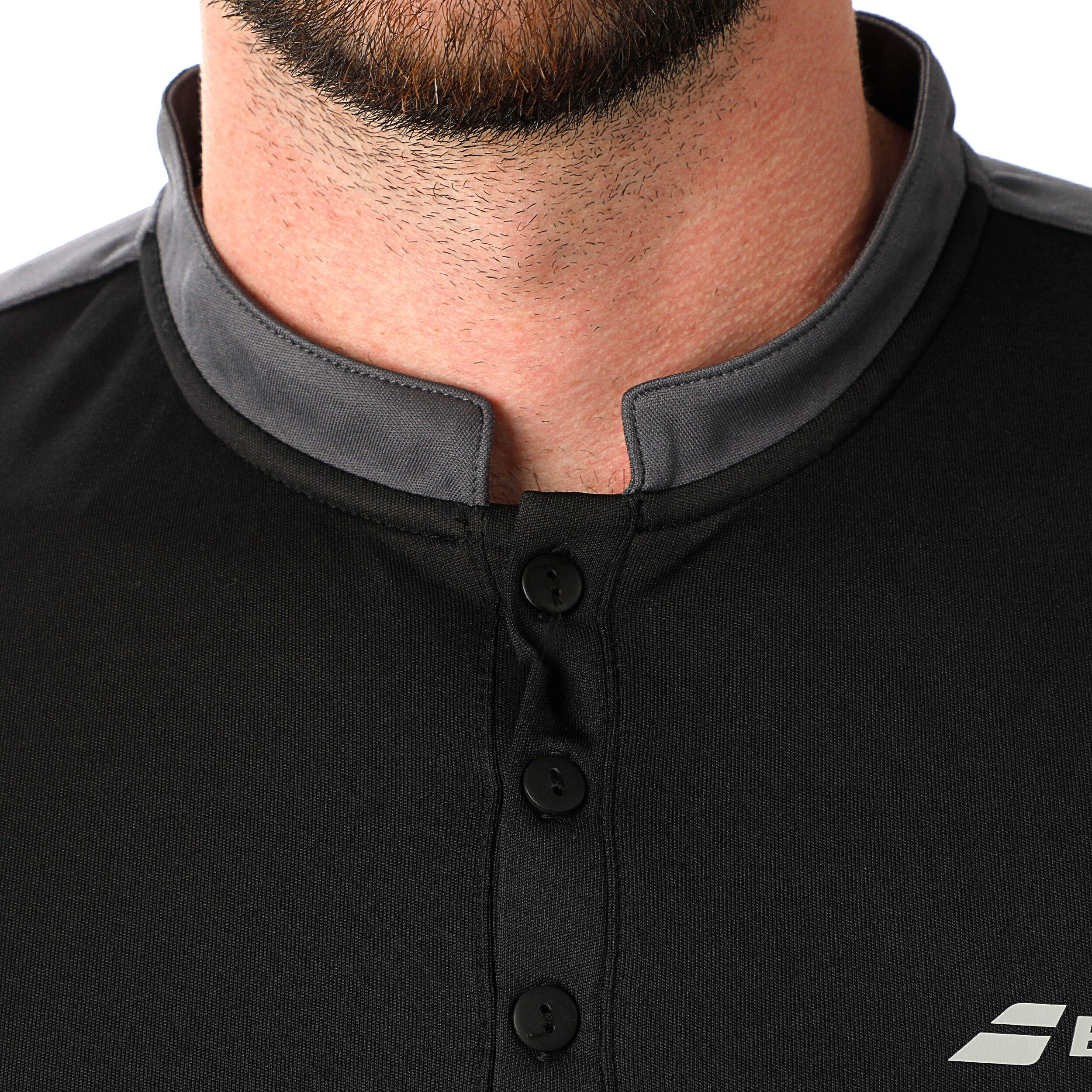 Play Polo Herren - Schwarz, Grau