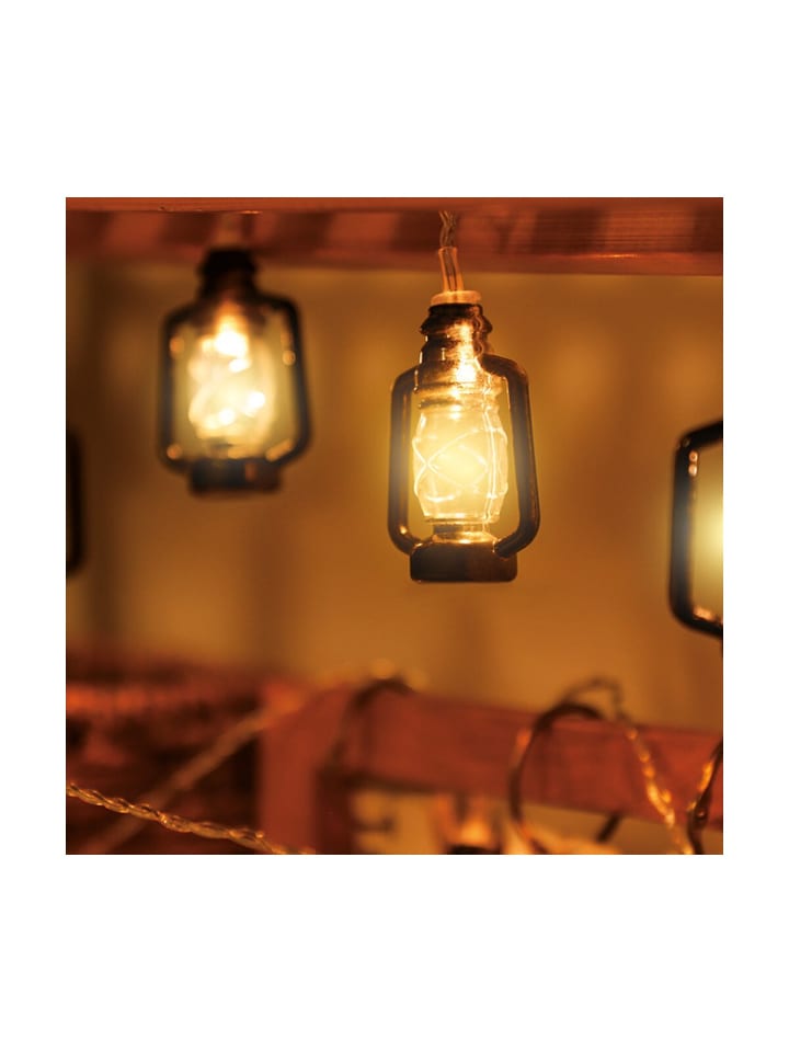 Forever Lights Solar-Stringlaternen LED FLS-86 30LED 6,5m 600mAh Li-Ion Forever Light in Grau günstig kaufen onesize