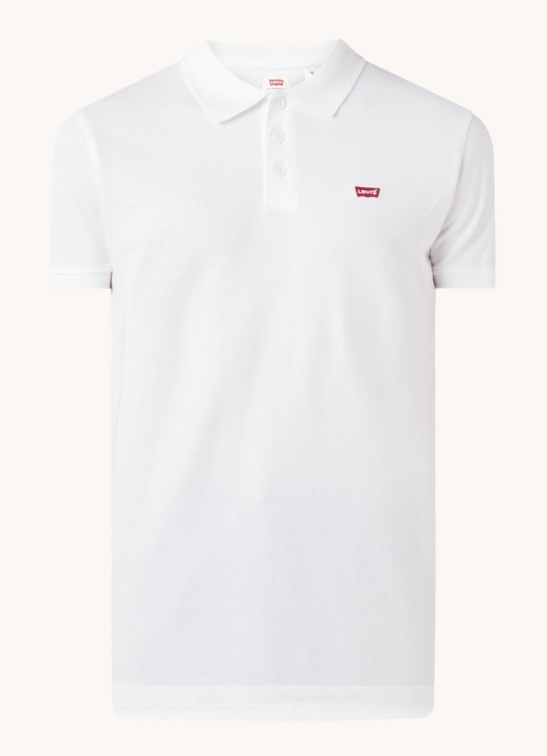 Tricou polo Levi's cu croială regulată, din bumbac piqué.