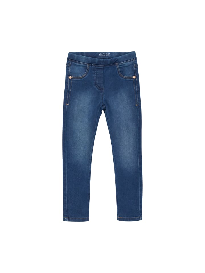Minymo 5-Pocket-Jeans MIJegging girl stretch slim fit - 5621  Jeggings mit Eingrifftaschen in Blau günstig kaufen