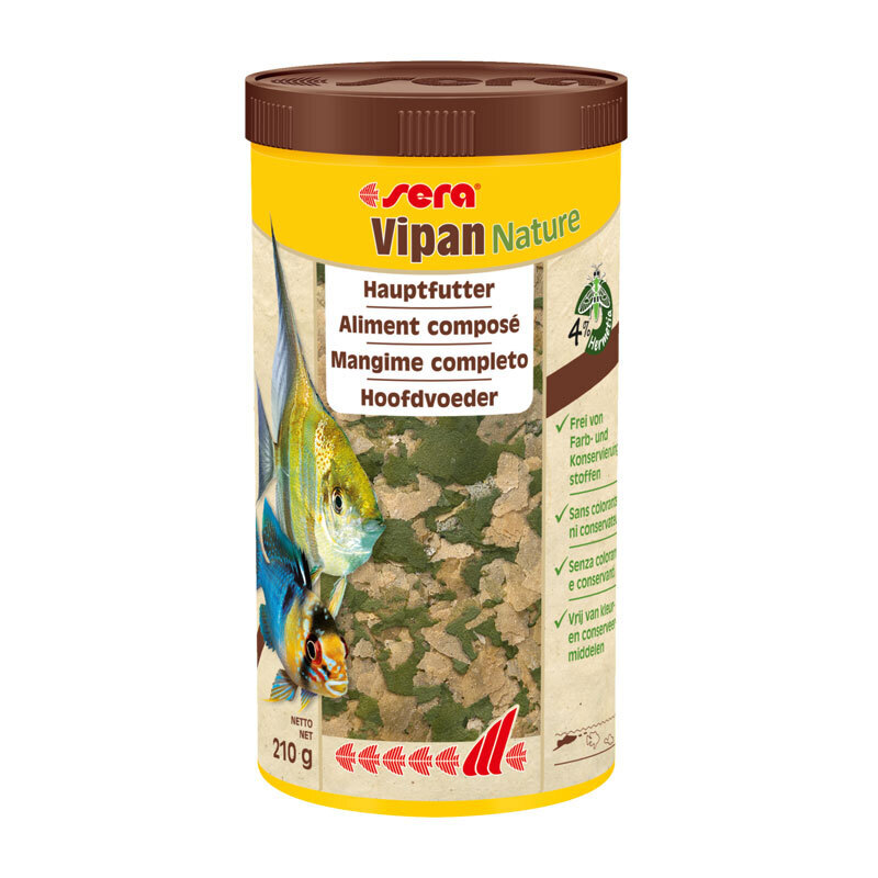 Sera Hauptfutter Sera Vipan Nature 1 l