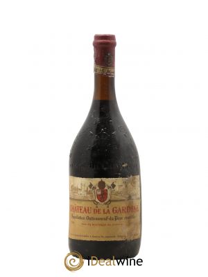 Châteauneuf-du-Pape Château de La Gardine Famille Brunel  1972 - Lot de 1 Bouteille