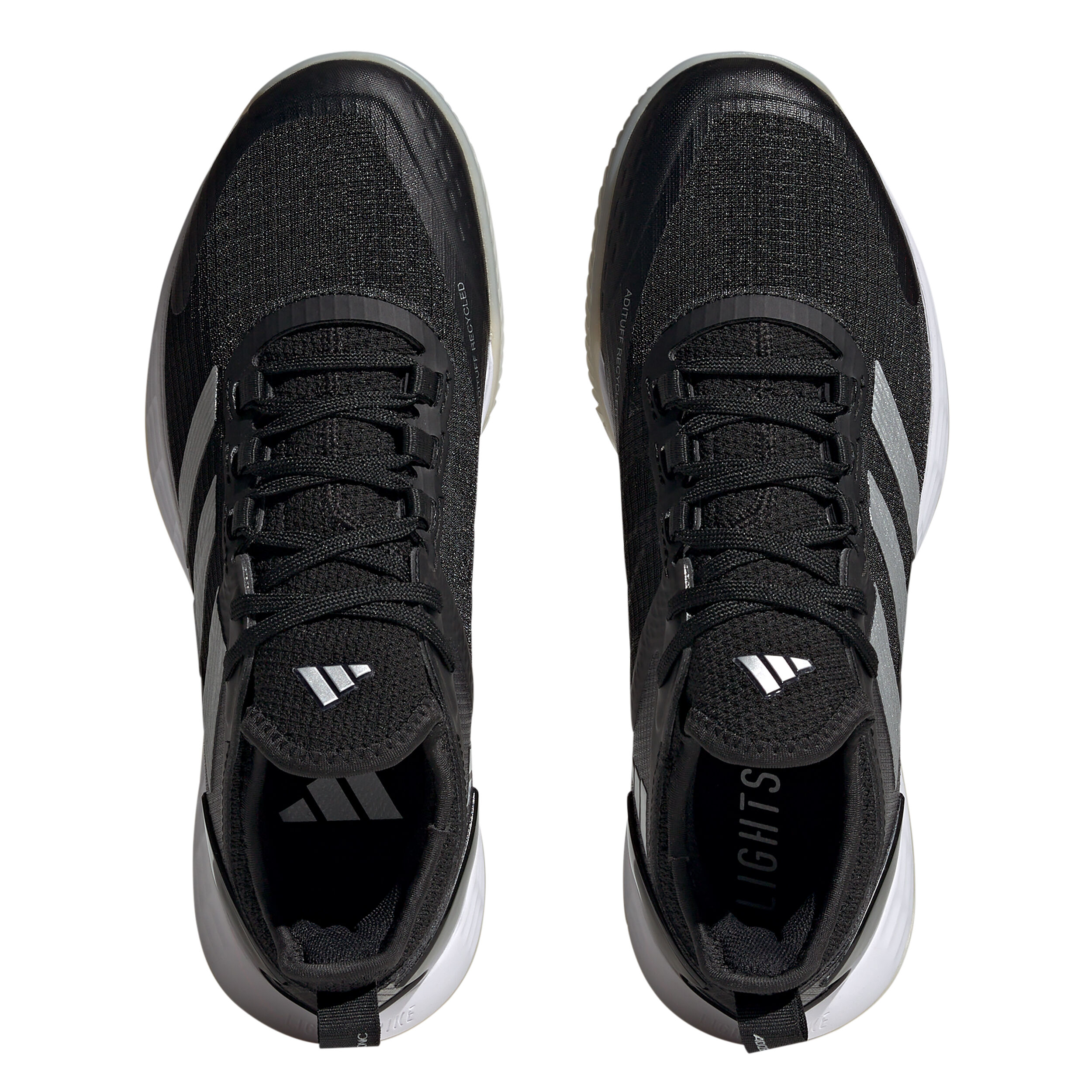 Adizero Ubersonic 4.1 Sandplatzschuh Damen - Schwarz, Silber