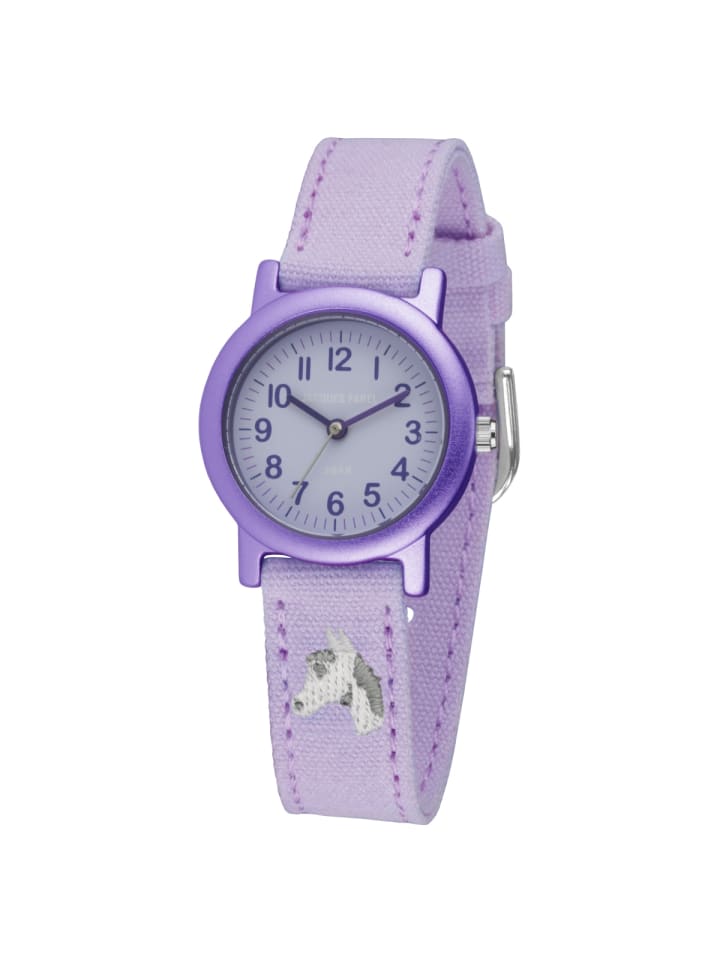 JACQUES FAREL Quarzuhr ORG 8820 in Violett günstig kaufen onesize