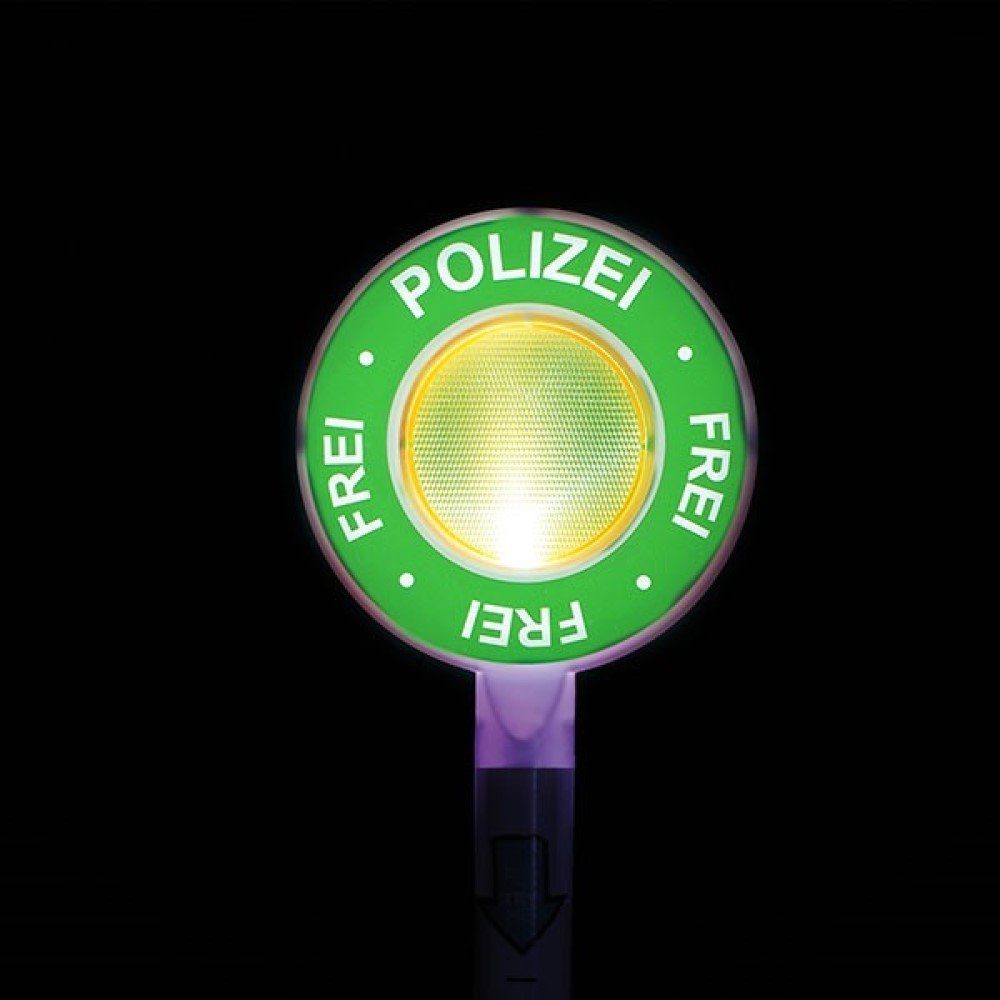 Toi-Toys Spielzeug-Polizei Einsatzset Polizei Polizeikelle in Deutsch mit Licht