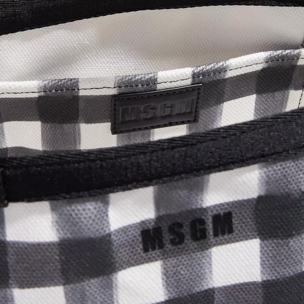 MSGM Handtaschen schwarz Shopper