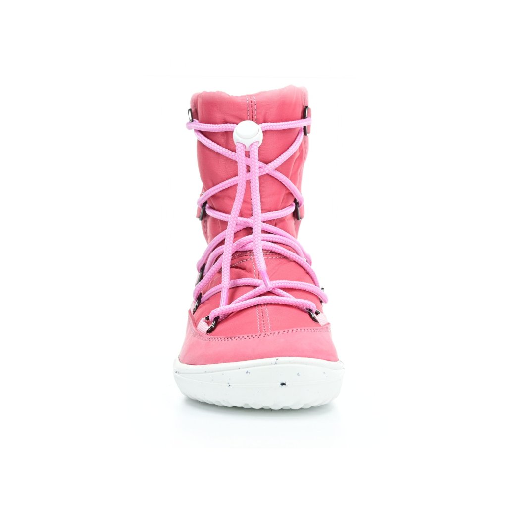 Be Lenka Snowfox Kids 2.0 Pink Winterbarfußschuhe