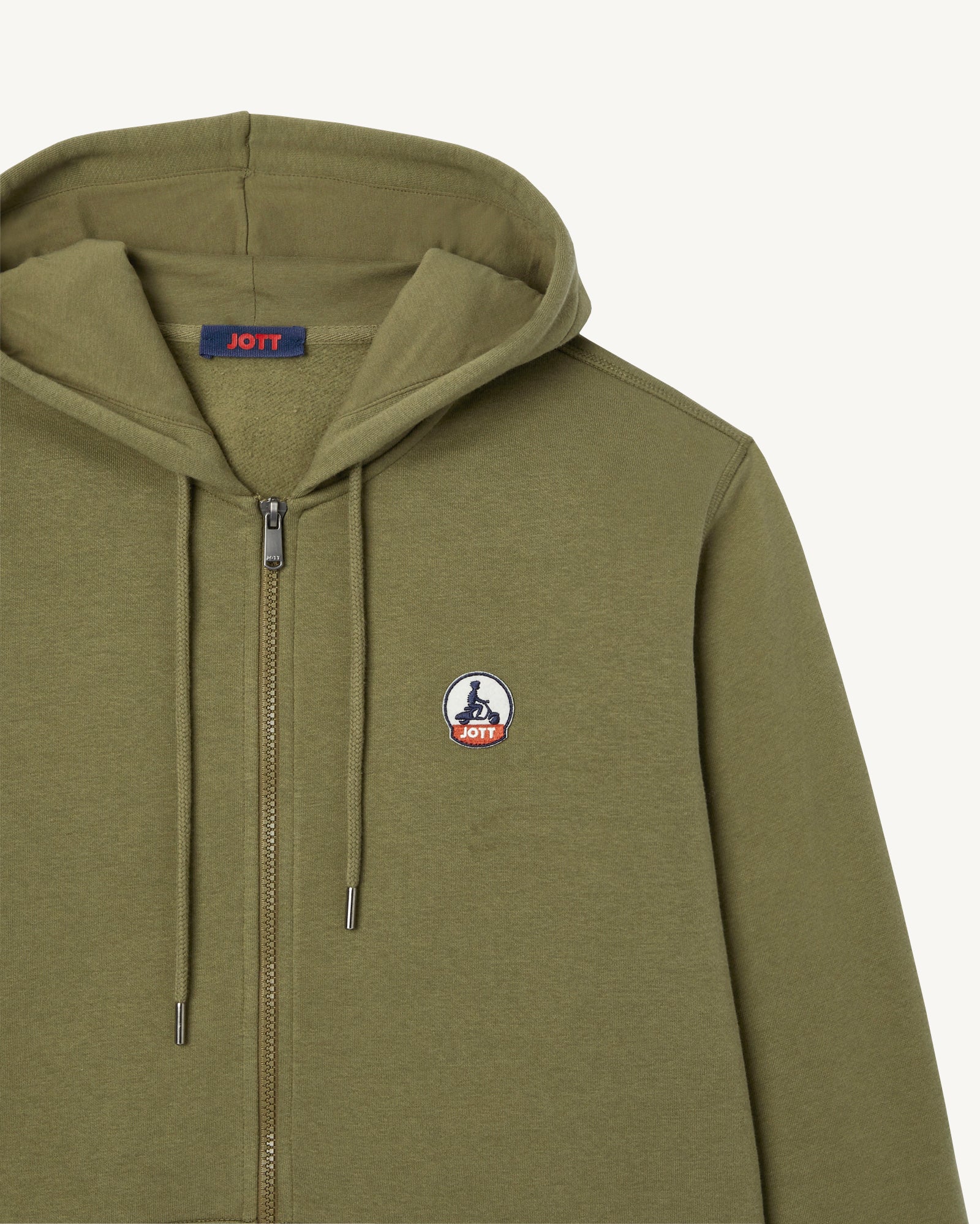 Sweat à capuche homme en coton biologique Army Mexico