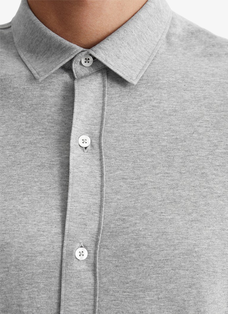 Camisa Marc O'Polo de corte regular com estampa mesclada.
