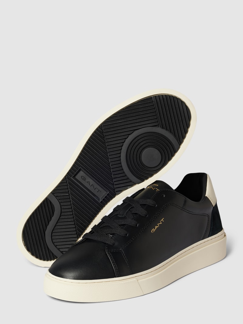 Sneaker aus Leder Modell 'Julice' in schwarz