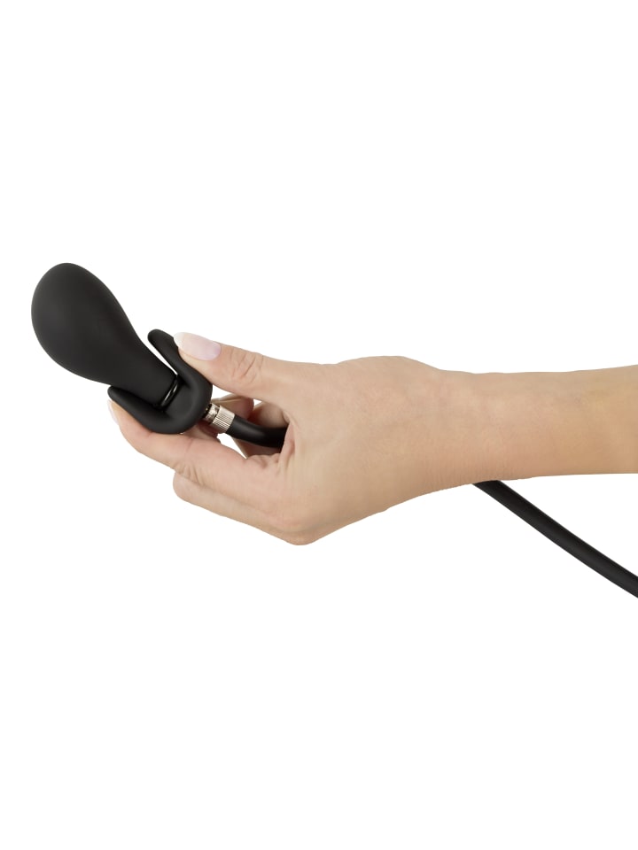 You2Toys aufblasbarer Analplug Inflatable Plug in schwarz günstig kaufen 8 cm