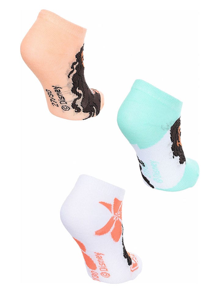 Disney Vaiana 3er-Set: Socken 