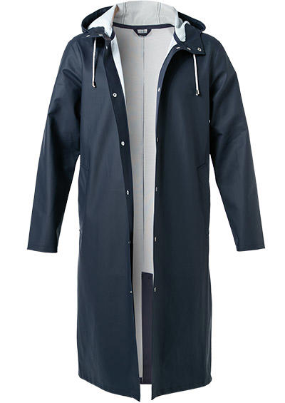 STUTTERHEIM, Regenmantel, PVC wasserdicht, navy