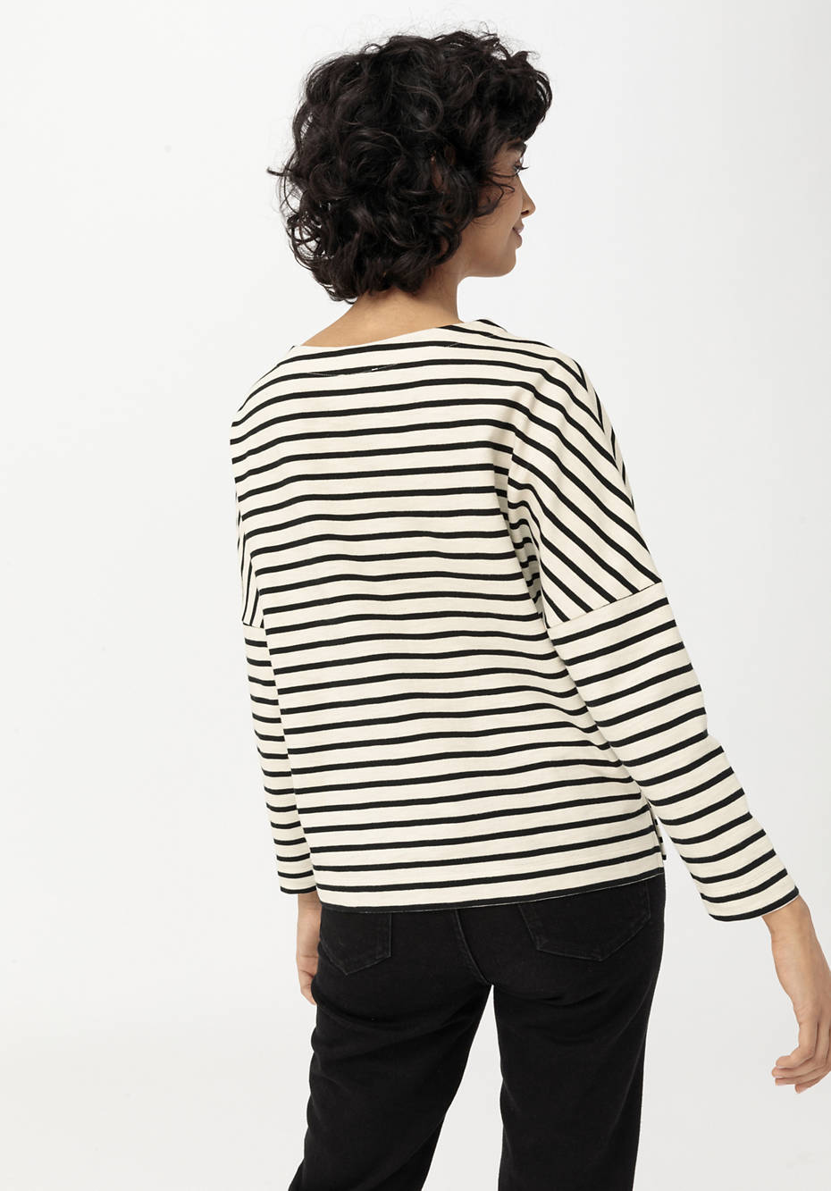 Ringelshirt aus reiner Bio-Baumwolle