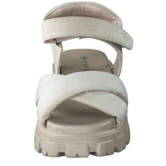 Tom Tailor Sandale in beige