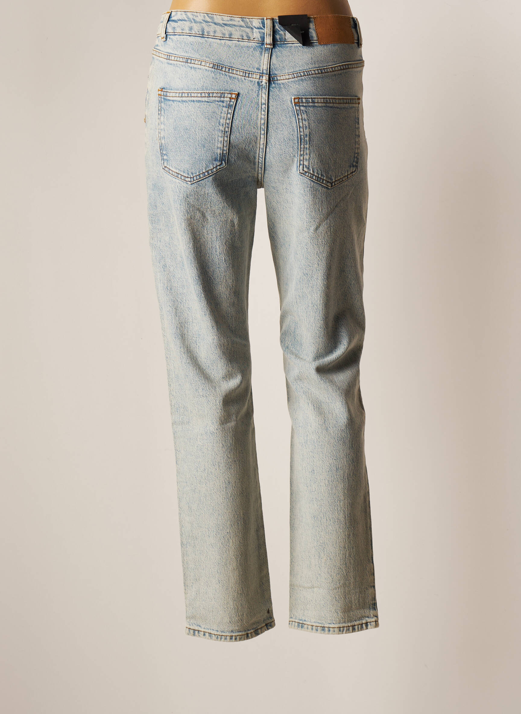 Vero Moda Jeans Coupe Droite Femme couleur bleu
