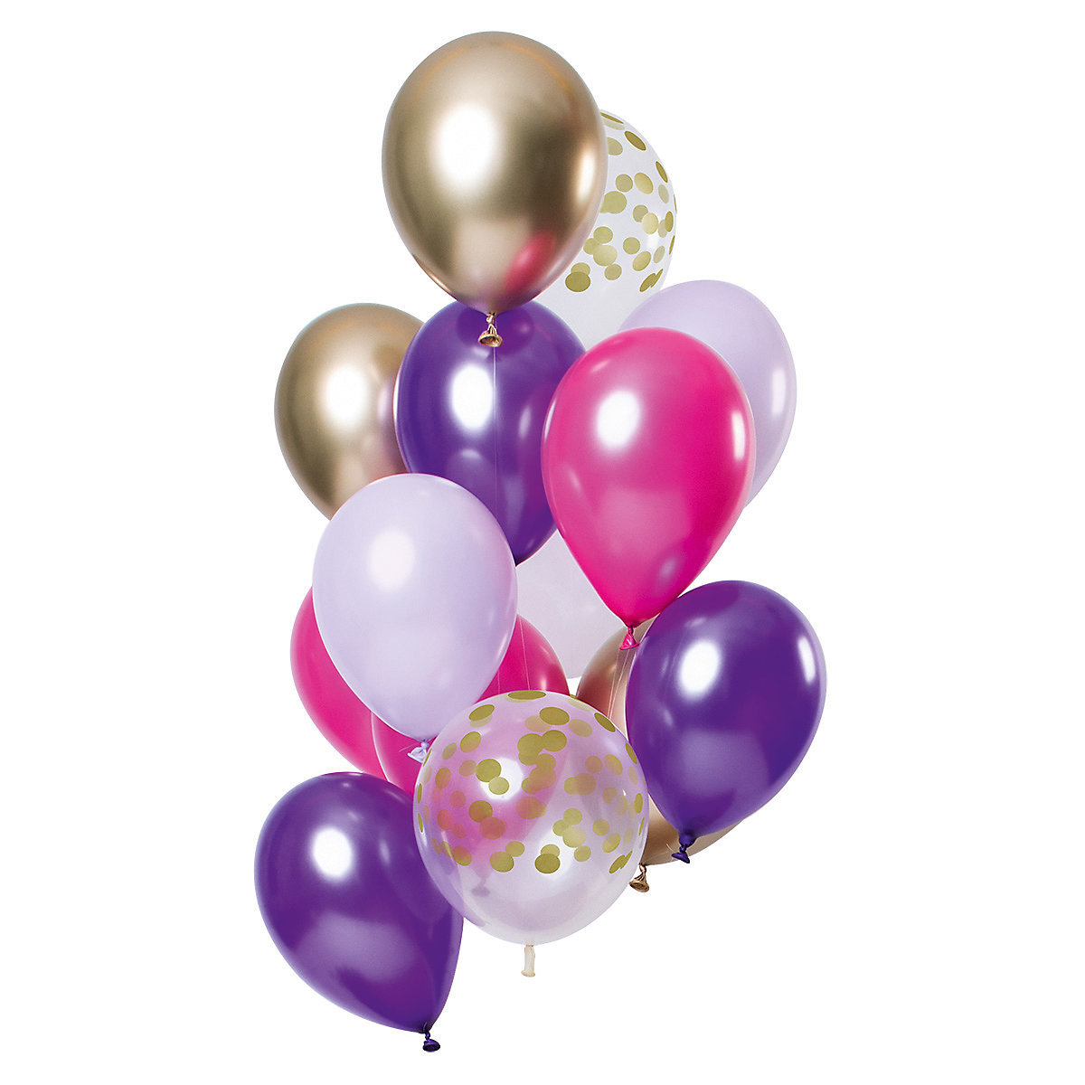 Luftballons Purple Posh 30 cm, 12 Stück