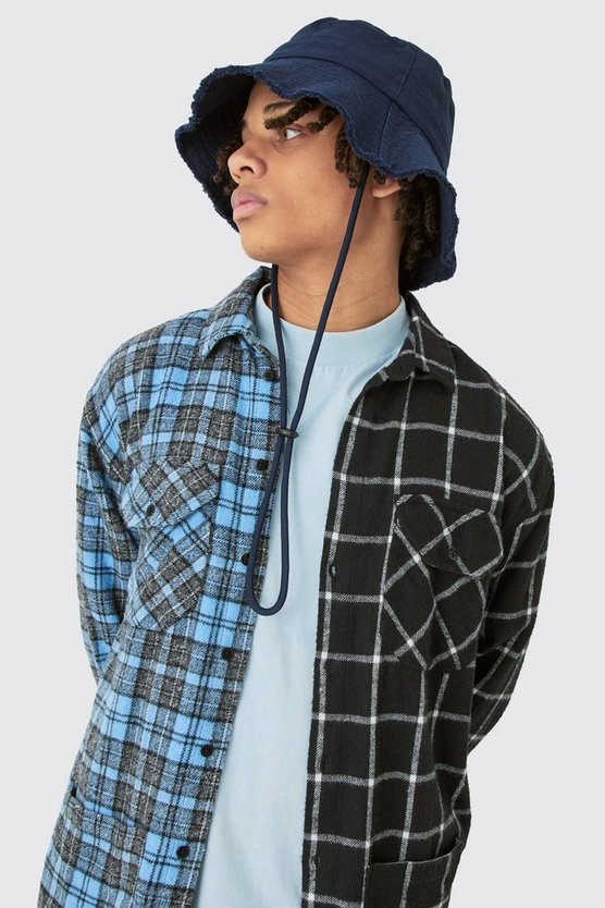 Multi Patchwork Check Shirt
