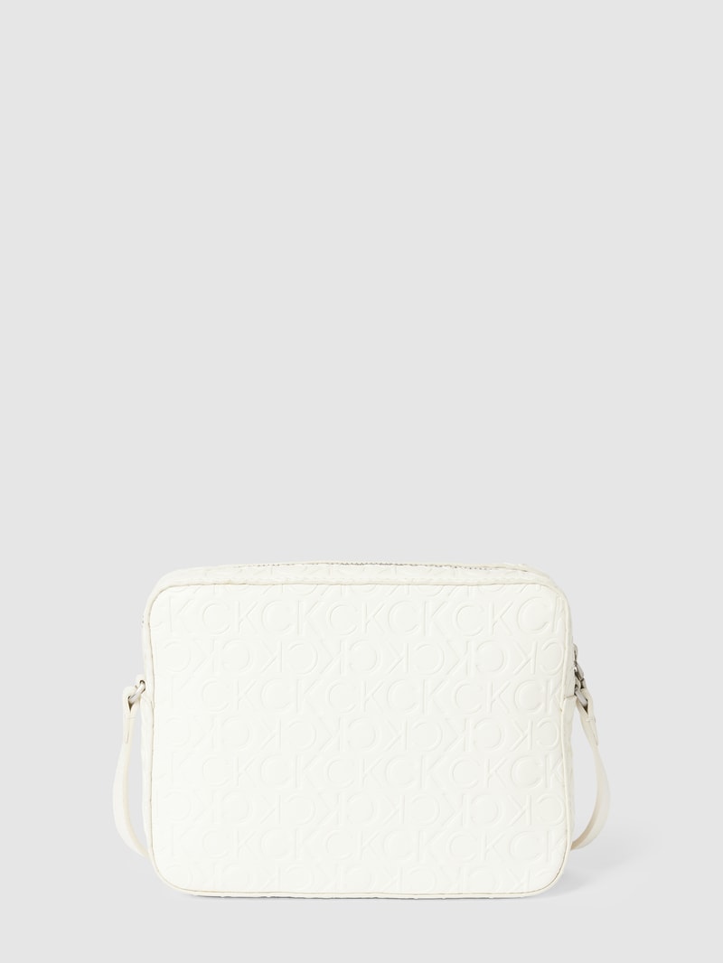Crossbody Bag in Leder-Optik Modell 'RE-LOCK' in ecru