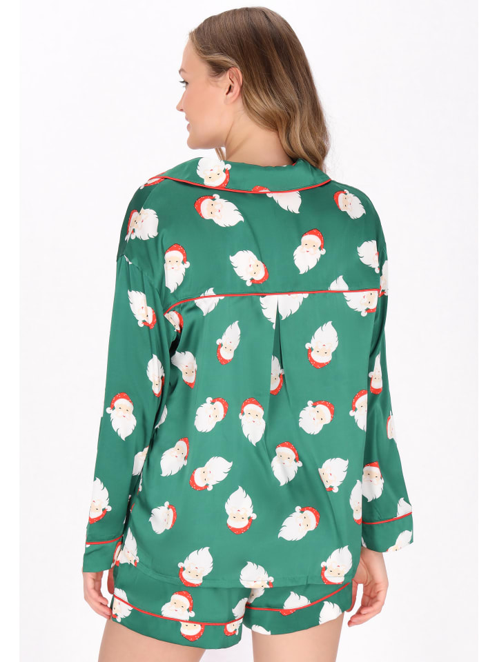 myMo Sleepwear in Green günstig kaufen