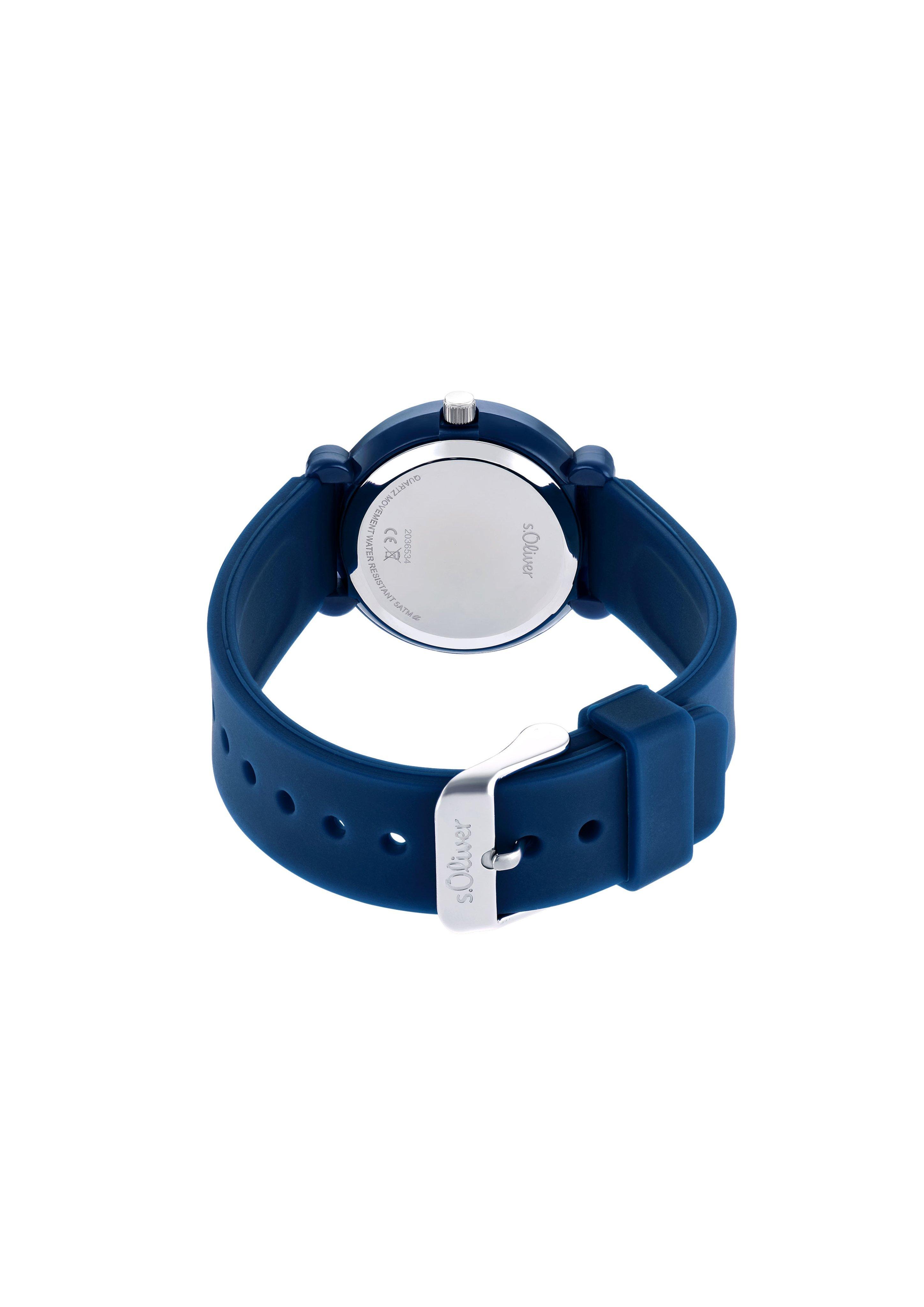 Armbanduhr mit Silikonband  6008958-55B0