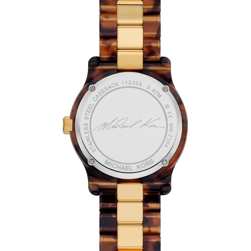 Michael Kors Montre pour femme Matière synthétique, Acier inoxydable Montre