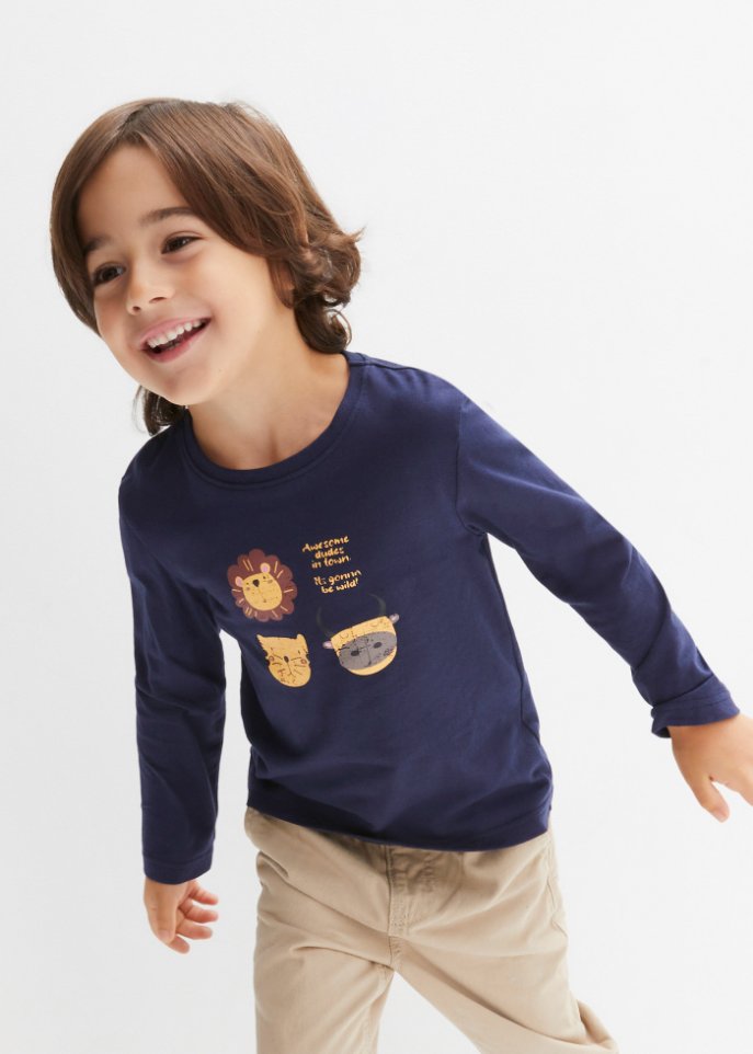 Jungen Langarmshirt