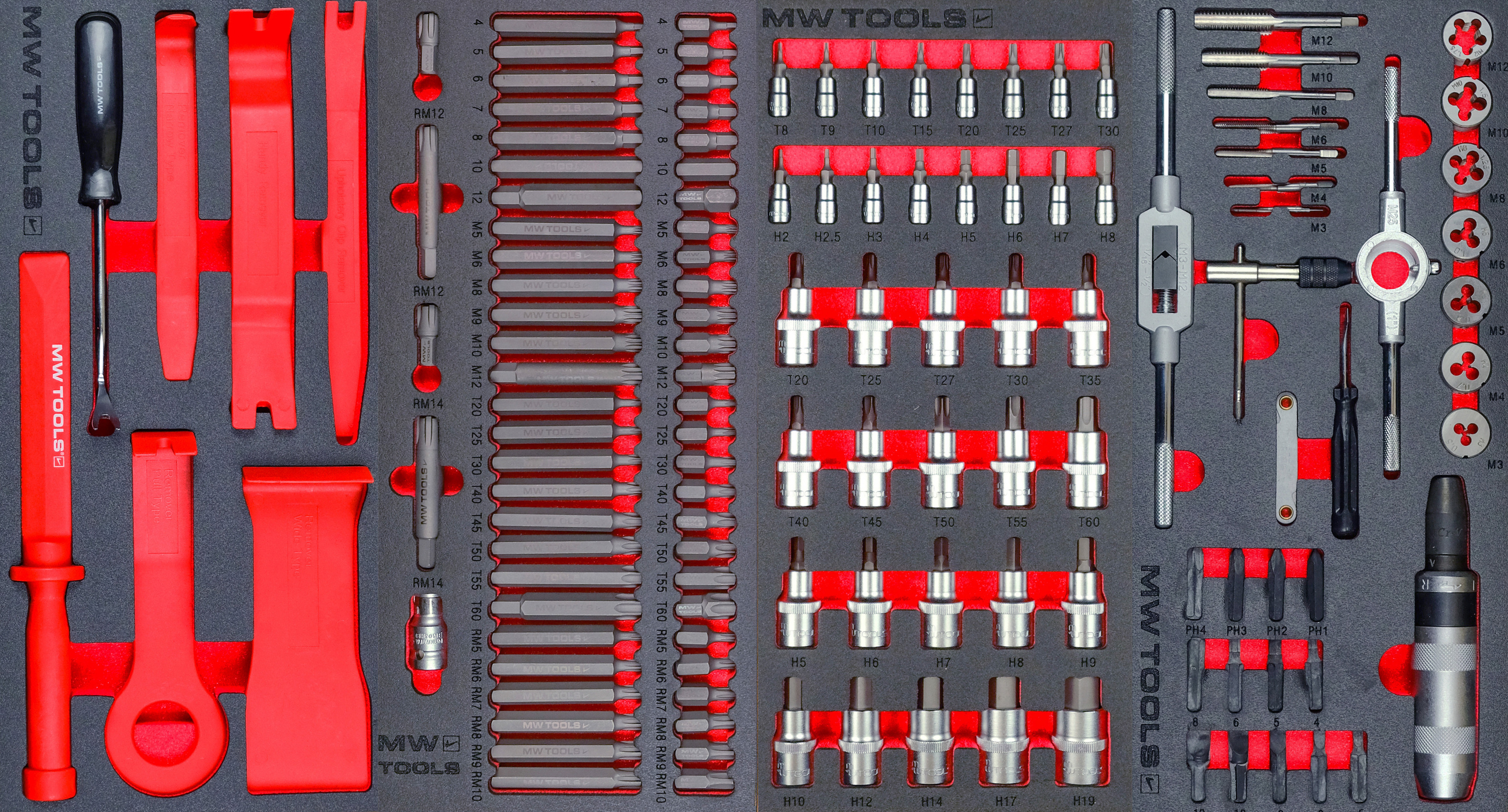 Metal Works 855006753 MWE512G2 Γεμιστό καρότσι εργαλείων XL 514 τεμαχίων