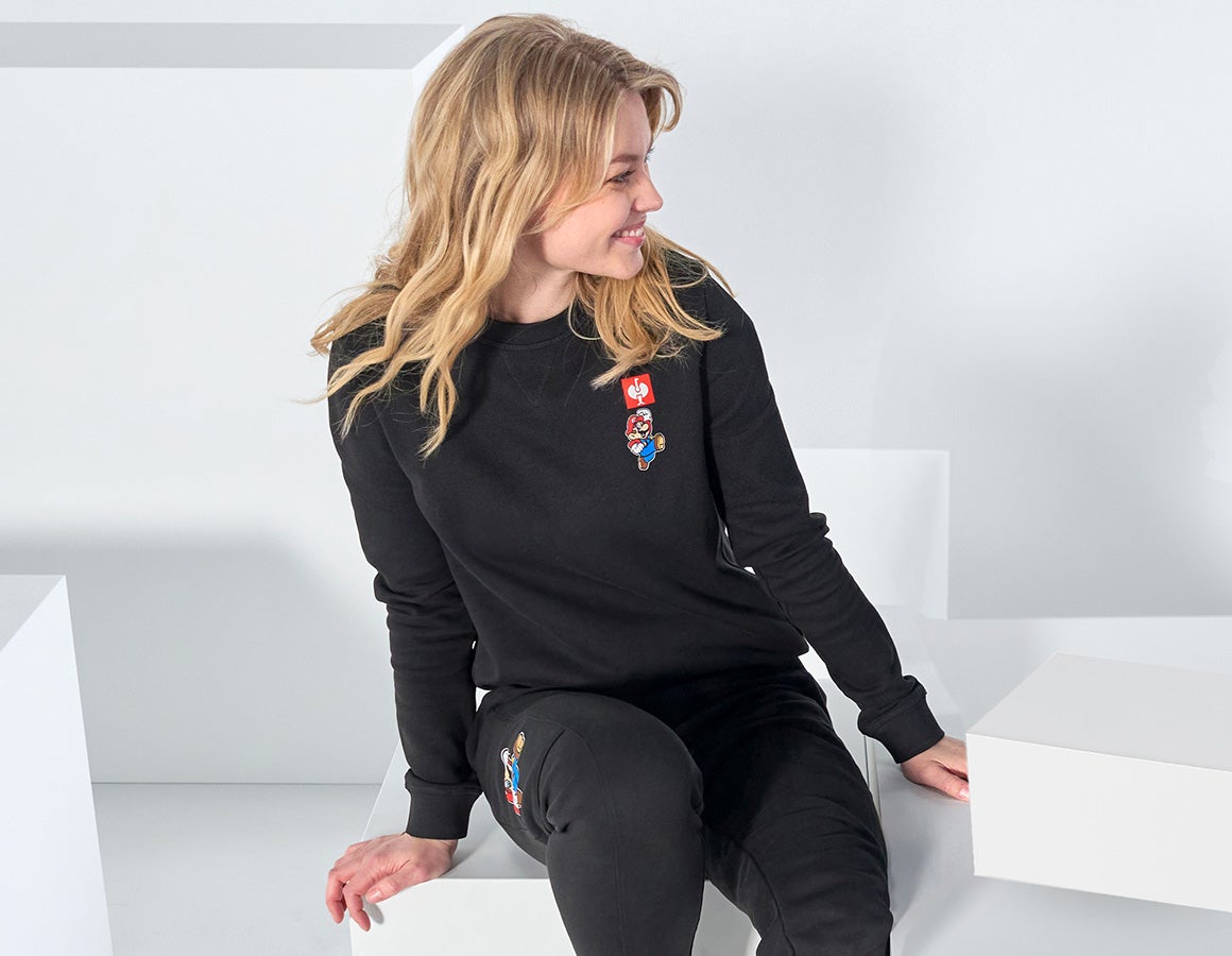 Super Mario Sweatshirt, Damen