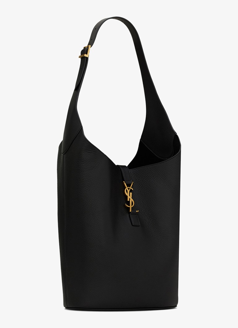 Geantă de umăr Saint Laurent Le 5 À 7 Hobo din piele de vițel