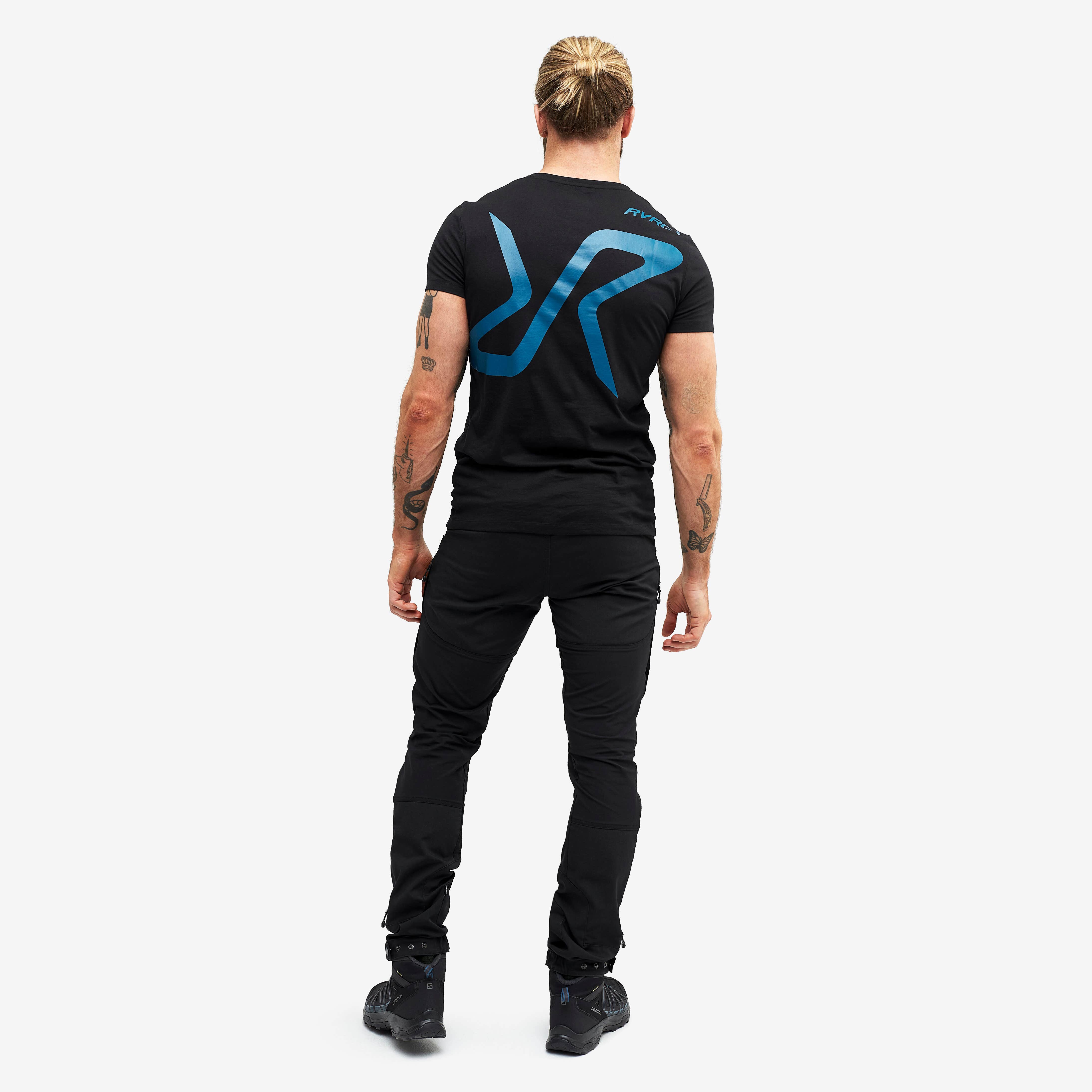 Fat Logo Tee 2.0 Homme Black/Blue Camo