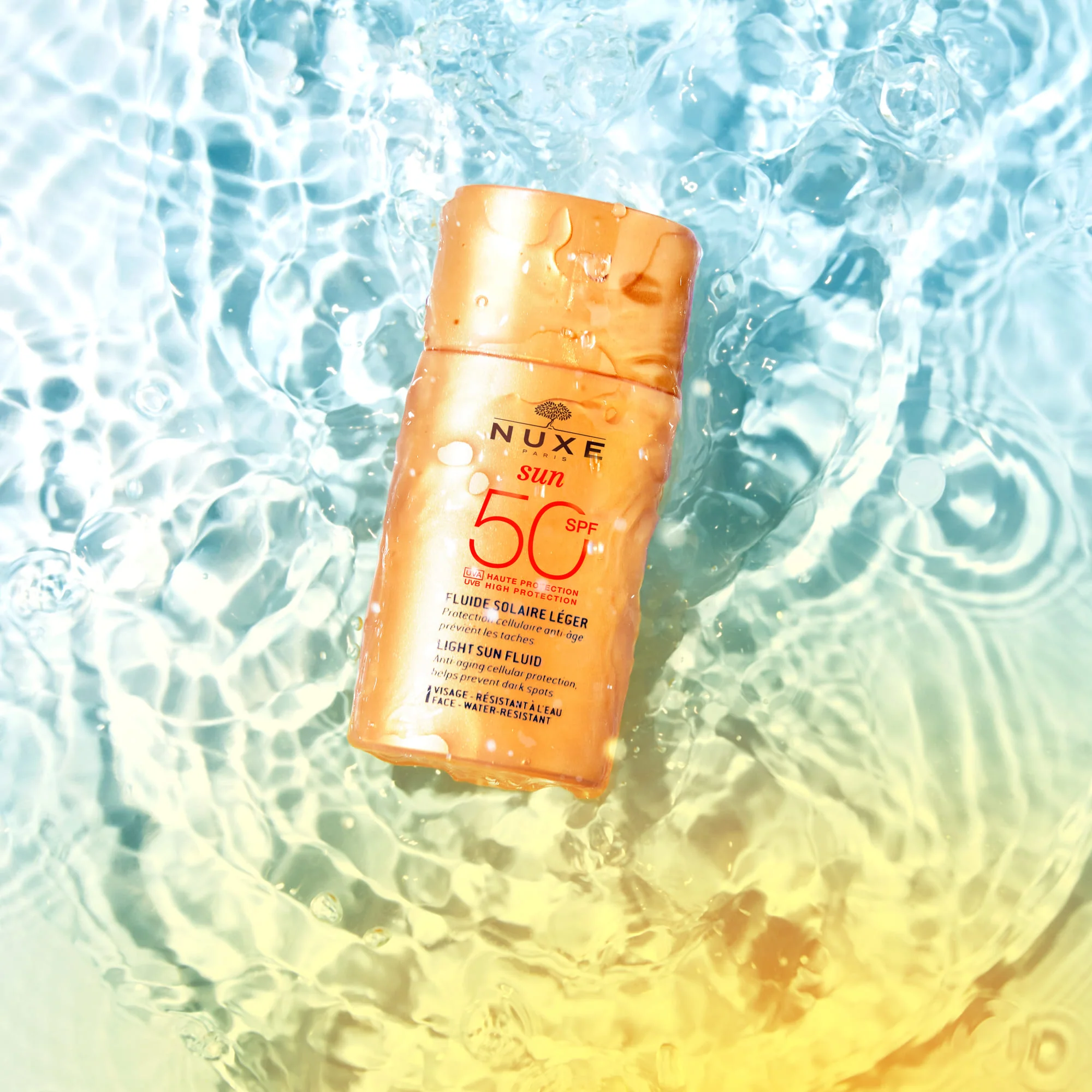 Сун Флуидо Леггеро Алта Протезионе СПФ50 - крема за лице са високим степеном заштите.