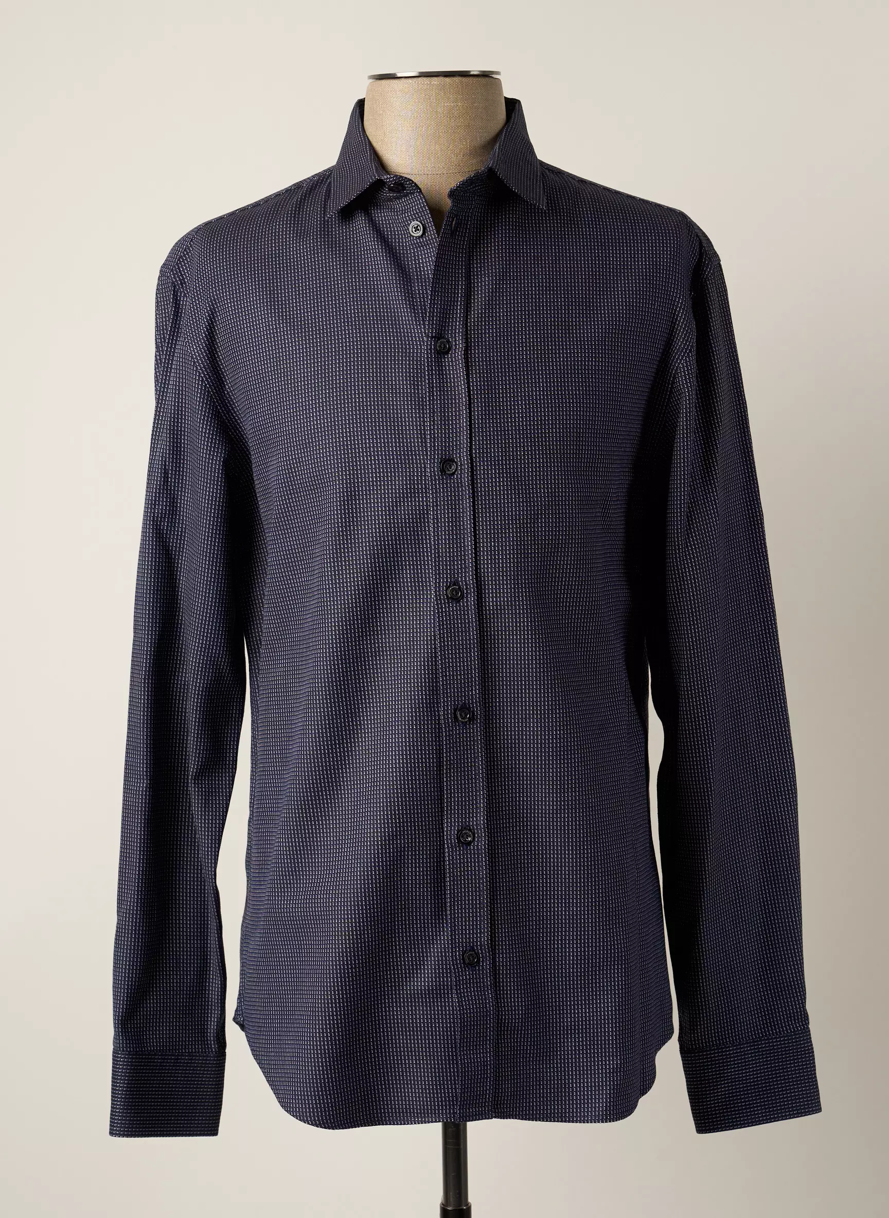 Emporio Armani Manches Longues Homme couleur bleu