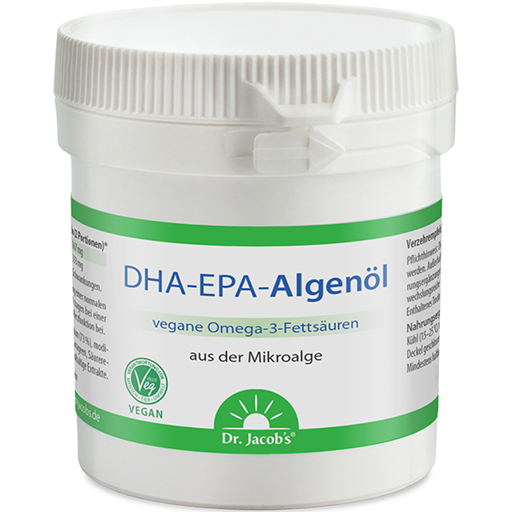 DHA-EPA-Algenöl Dr.Jacob's Kapseln  60 St  Kapseln