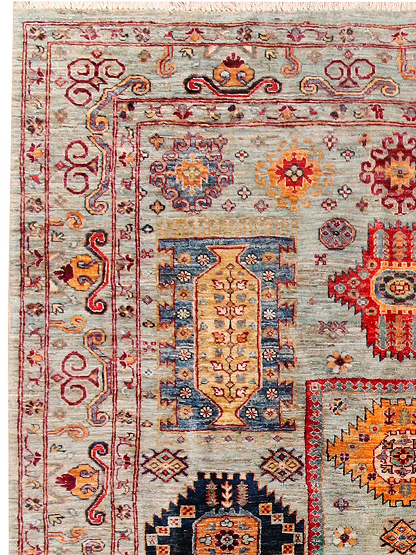 Kazak Ghazni ca. 172 x 233 cm, Unikat / Einzelstück