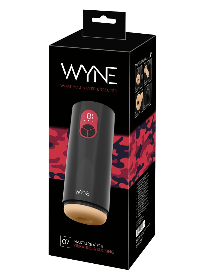 WYNE Masturbator Masturbator 07 in schwarz günstig kaufen 26,5