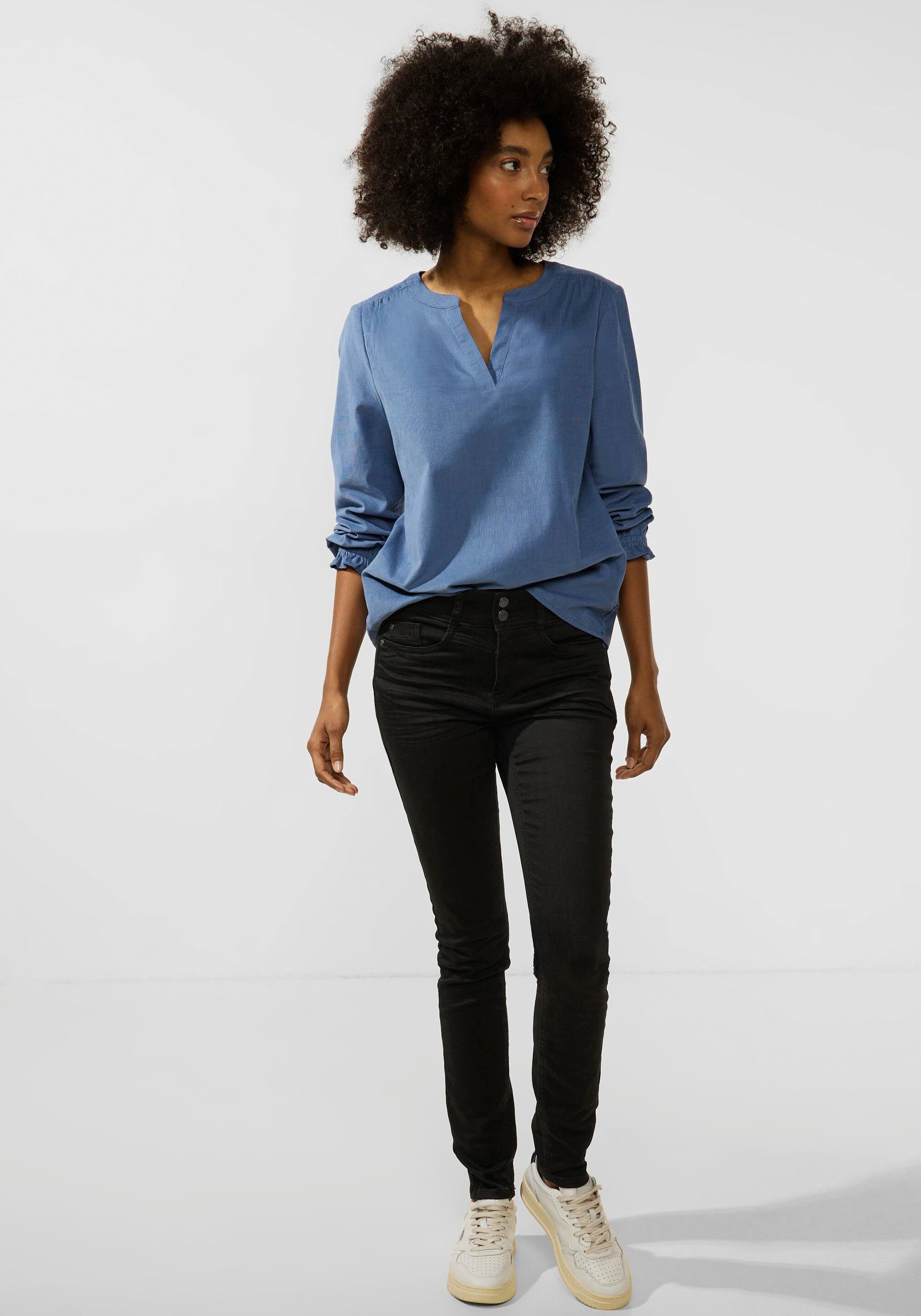 STREET ONE Slim-fit-Jeans im 5-Pocket-Stil