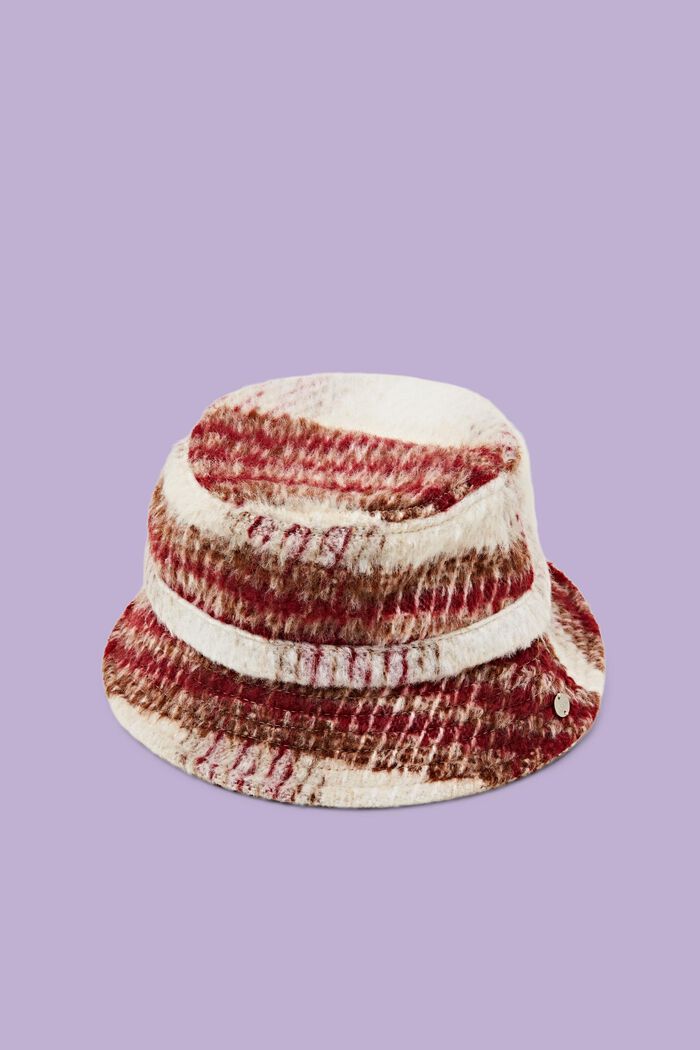Bucket Hat aus weich aufgerautem Stoff